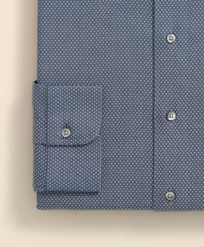 Stretch Supima® Cotton Non-Iron Dobby Ainsley Collar Dress Shirt | Brooks Brothers sale