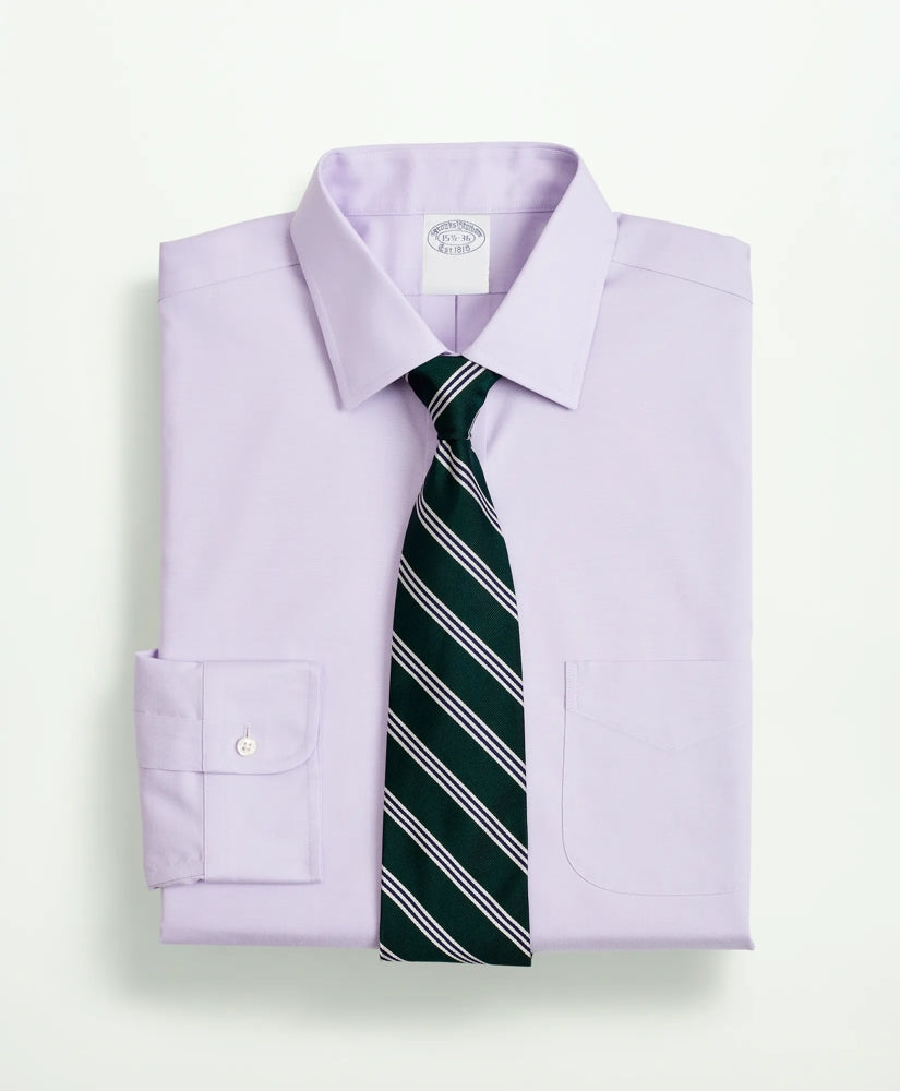 Stretch Supima® Cotton Non-Iron Pinpoint Oxford Ainsley Collar Dress Shirt | Brooks Brothers for sale