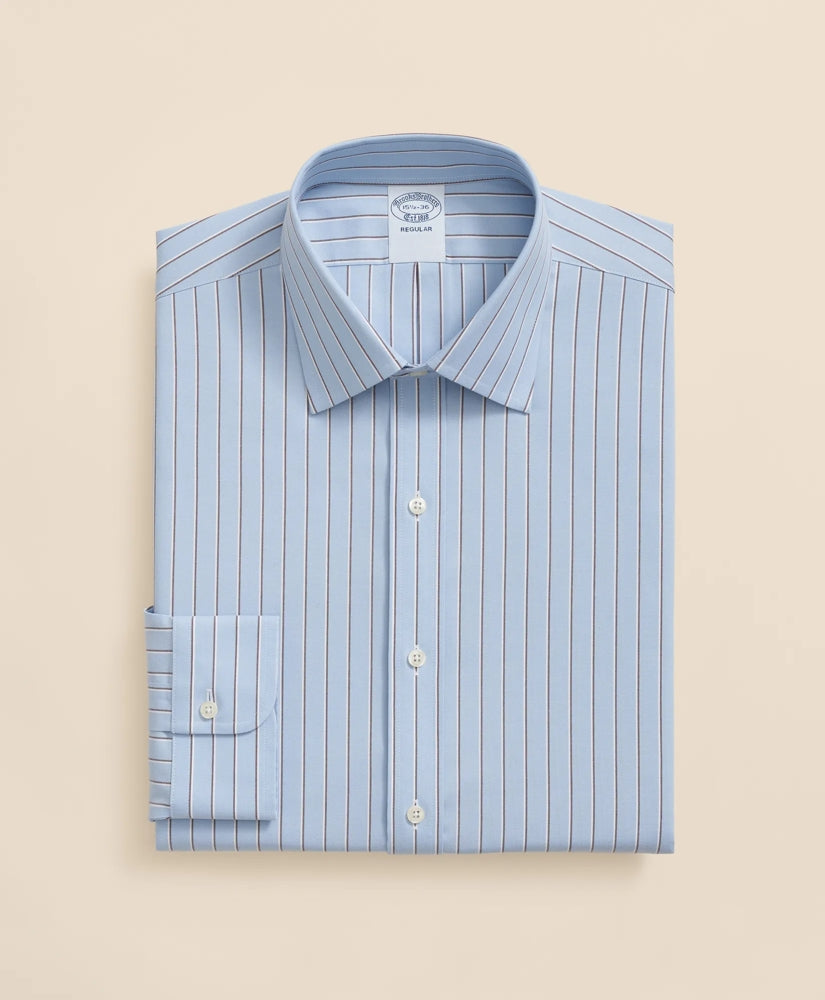 Stretch Supima® Cotton Non-Iron Pinpoint Oxford Ainsley Collar Dress Shirt | Brooks Brothers for sale