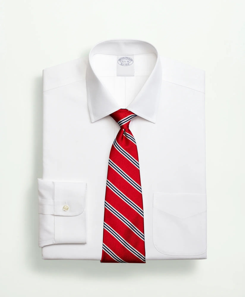 Stretch Supima® Cotton Non-Iron Pinpoint Oxford Ainsley Collar Dress Shirt | Brooks Brothers for sale