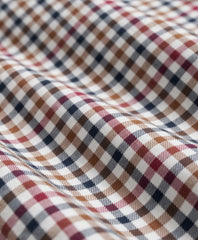 Stretch Supima® Cotton Non-Iron Twill Polo Button Down, Check Sport Shirt | Brooks Brothers online shop