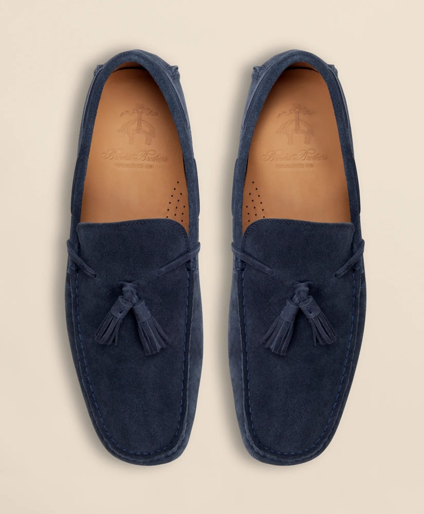Suede Driving Moccasins | Brooks Brothers online