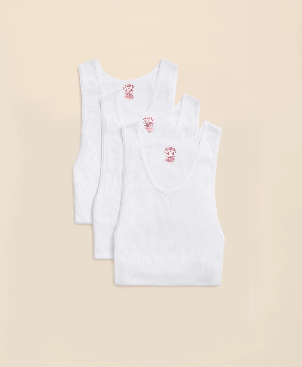 Supima® Cotton Athletic Undershirt-3 Pack | Brooks Brothers cheap