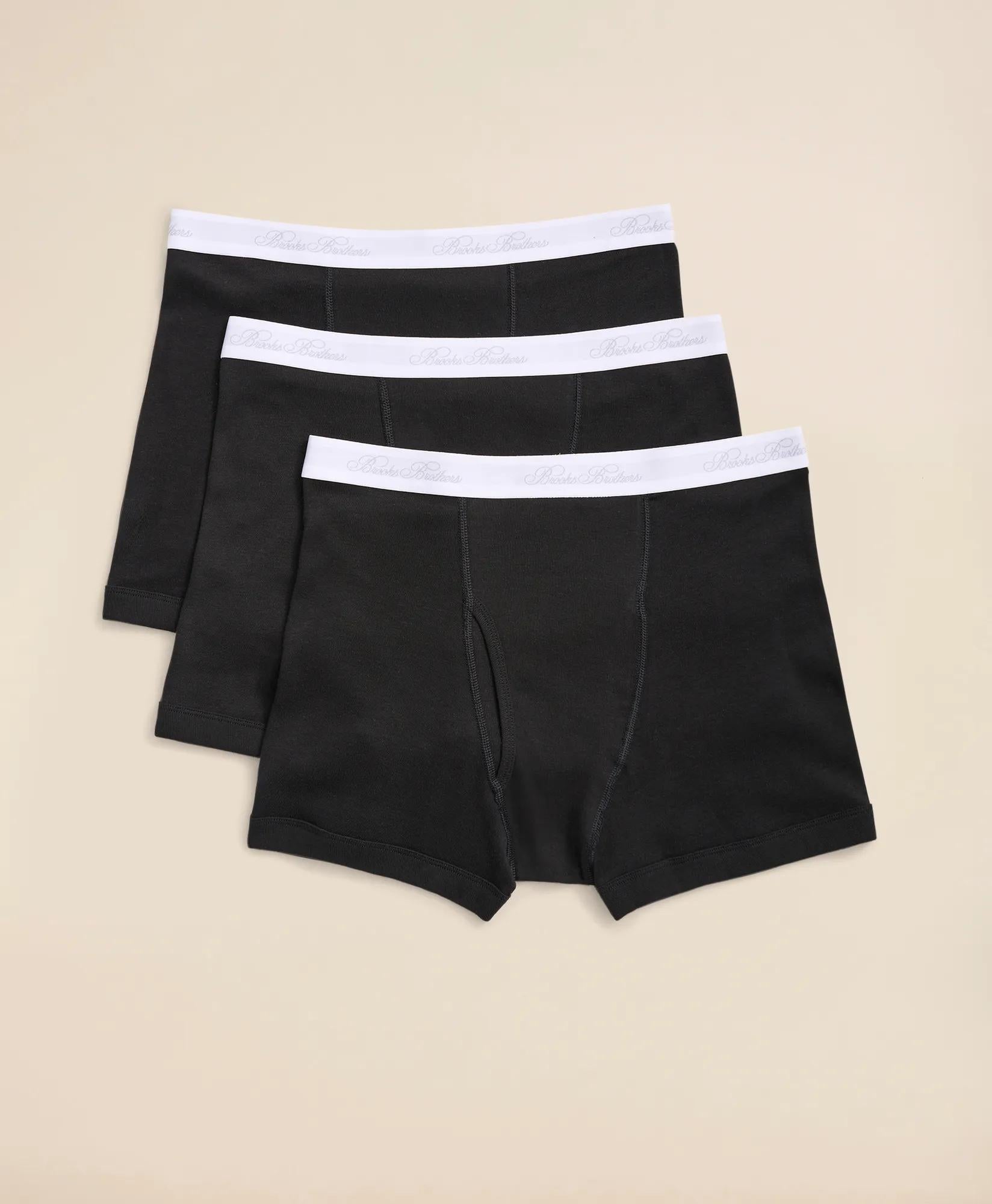 Supima® Cotton Boxer Briefs - 3 Pack | Brooks Brothers online