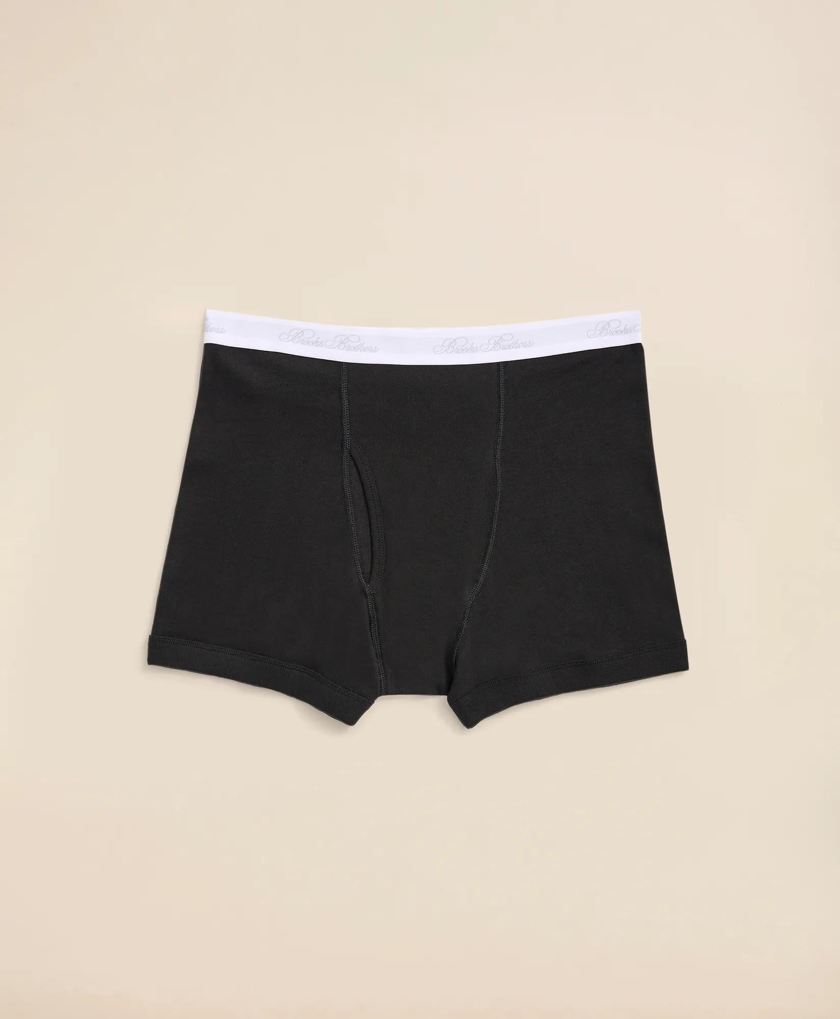 Supima® Cotton Boxer Briefs - 3 Pack | Brooks Brothers online