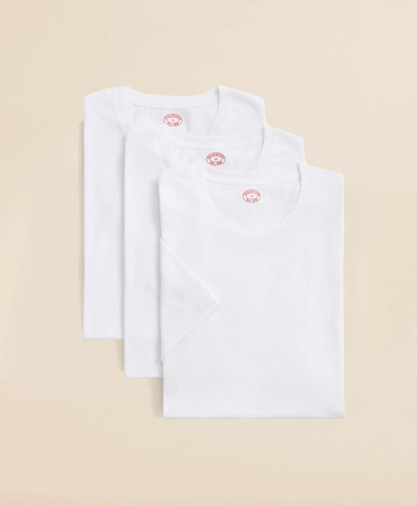 Supima® Cotton Crewneck 3 Pack T-Shirts | Brooks Brothers for sale