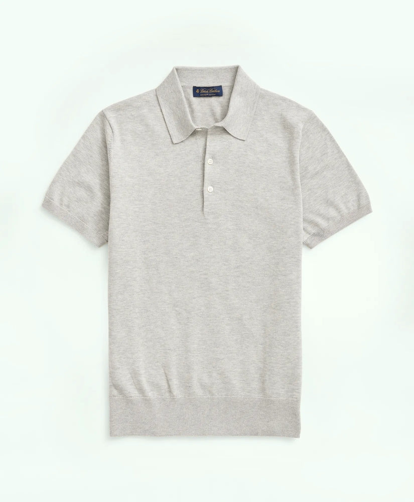 Supima® Cotton Short-Sleeve Polo Sweater | Brooks Brothers cheap
