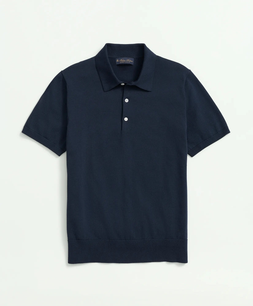 Supima® Cotton Short-Sleeve Polo Sweater | Brooks Brothers cheap