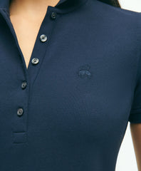 Supima® Cotton Stretch Pique Polo Shirt | Brooks Brothers on sale