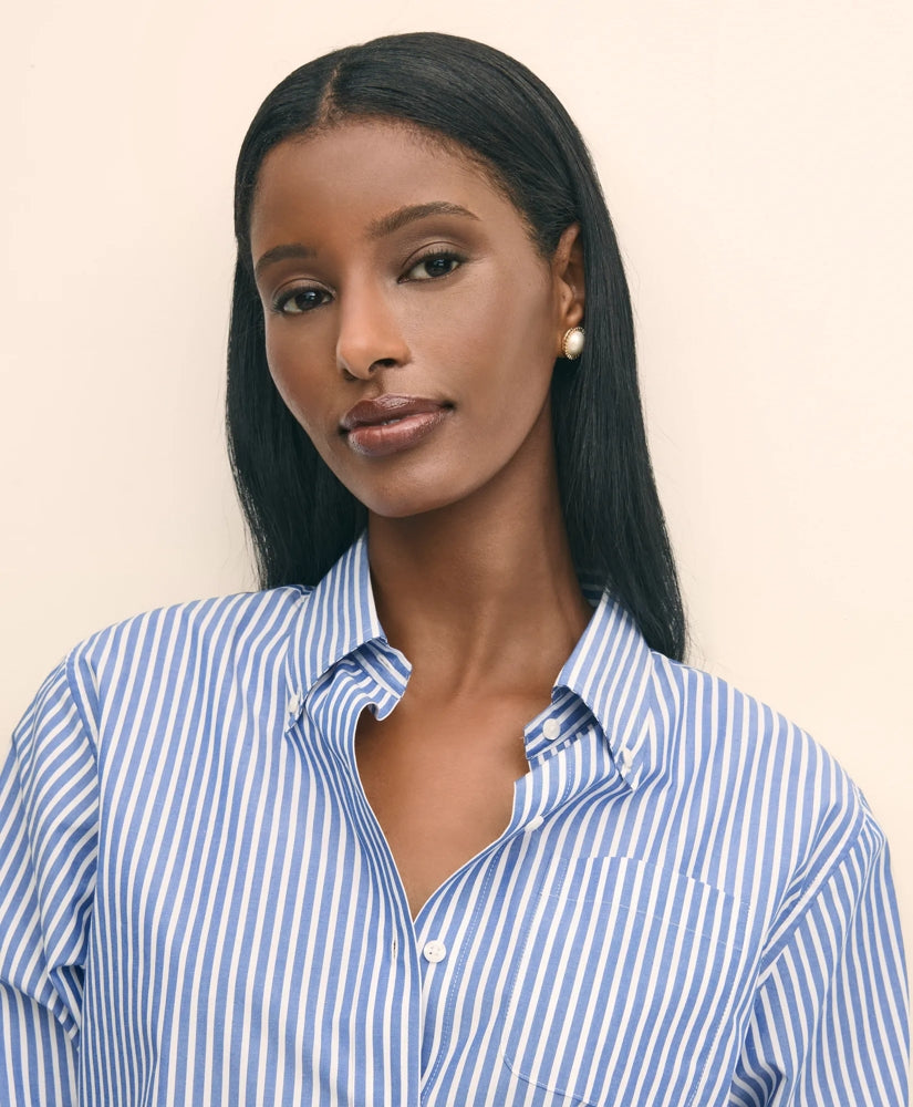 The Cropped Button-Down Shirt | Brooks Brothers cheap