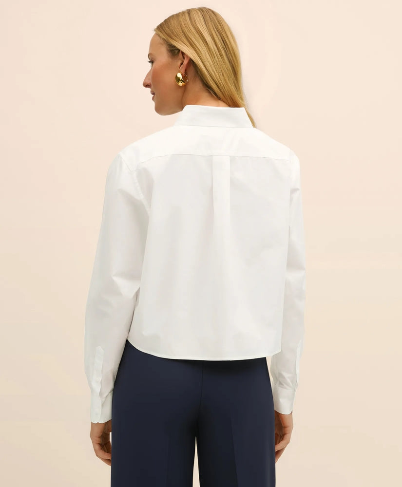 The Cropped Button-Down Shirt | Brooks Brothers discount