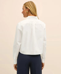 The Cropped Button-Down Shirt | Brooks Brothers discount