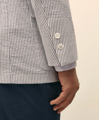 The No. 1 Sack Sport Coat in Cotton Seersucker | Brooks Brothers for sale