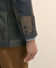 The No. 1 Sack Sport Coat in Patchwork Wool | Brooks Brothers cheap