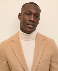 Traditional Fit Camel Hair Twill 1818 Sport Coat | Brooks Brothers on sale