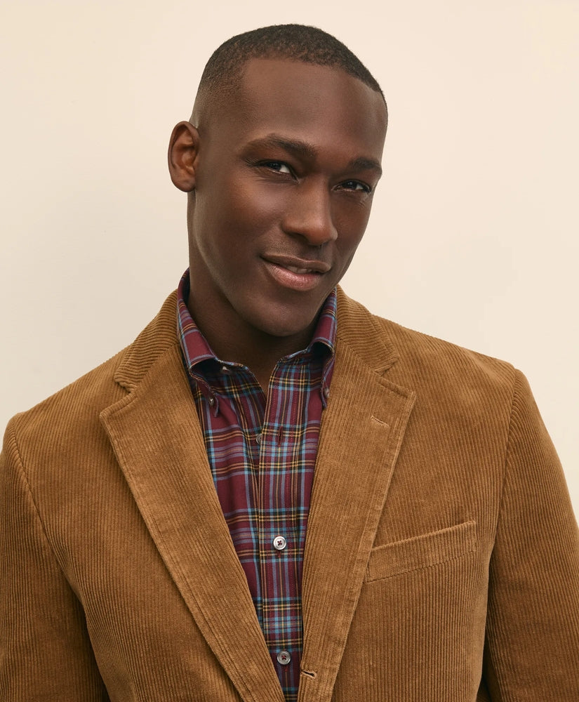 No. 1 Sack Sport Coat in Wide-Wale Cotton Corduroy | Brooks Brothers on sale
