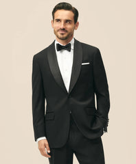 Traditional Fit Wool 1818 Shawl Collar Tuxedo | Brooks Brothers sale