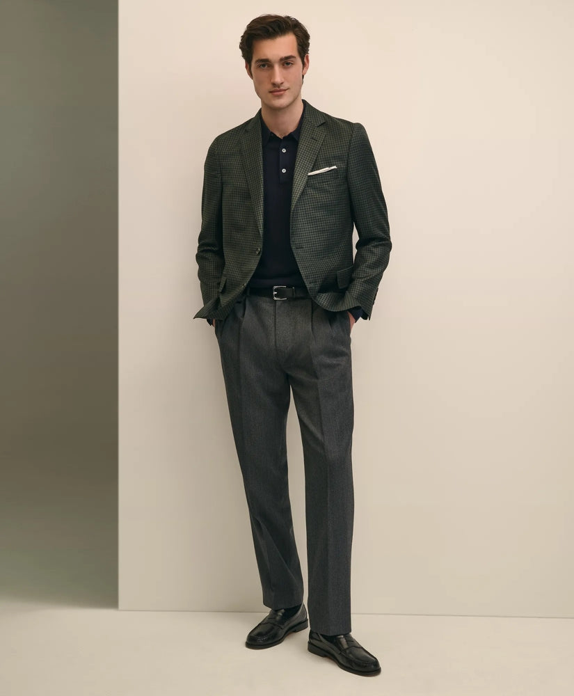 Classic Fit Wool Gingham Sport Coat | Brooks Brothers for sale