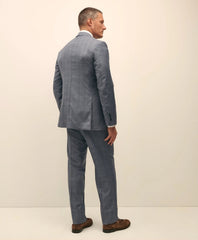 Traditional Fit Wool Overcheck 1818 Suit | Brooks Brothers on sale
