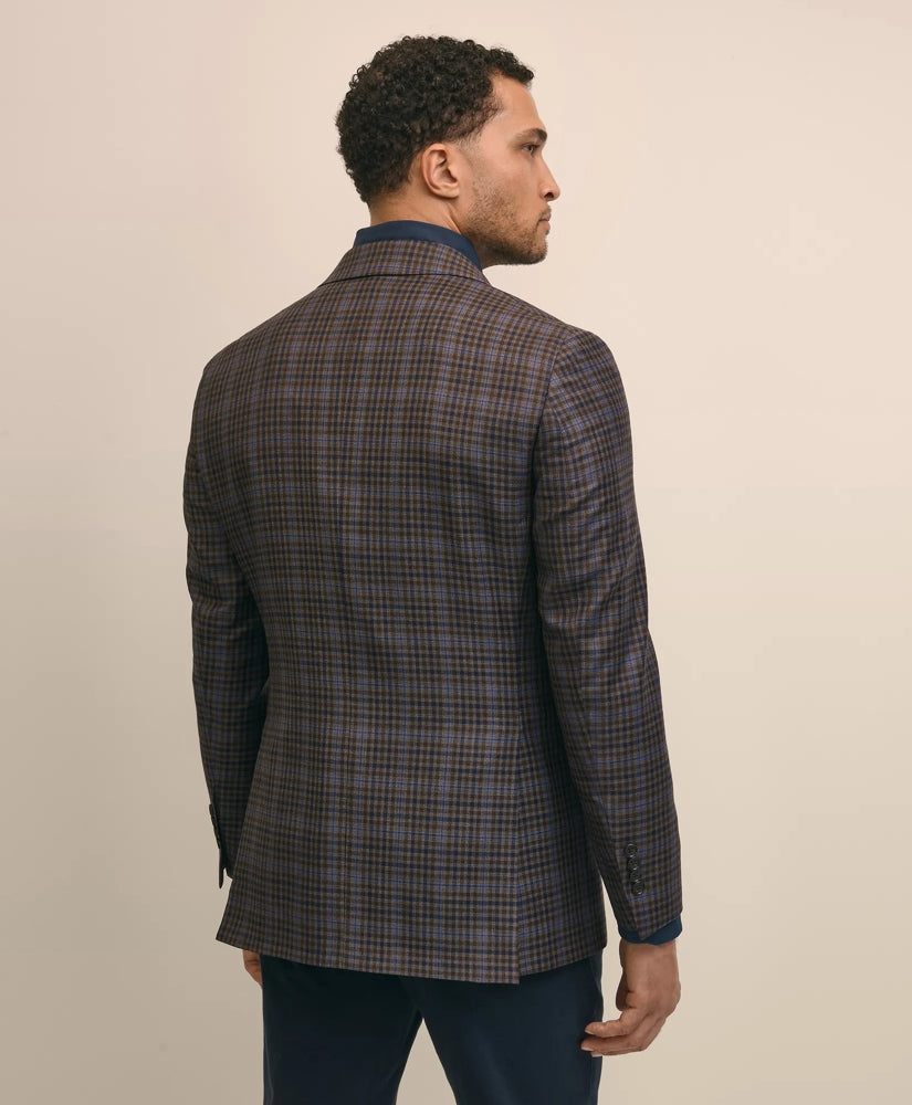 Classic Fit Wool Plaid-Gingham Sport Coat | Brooks Brothers online