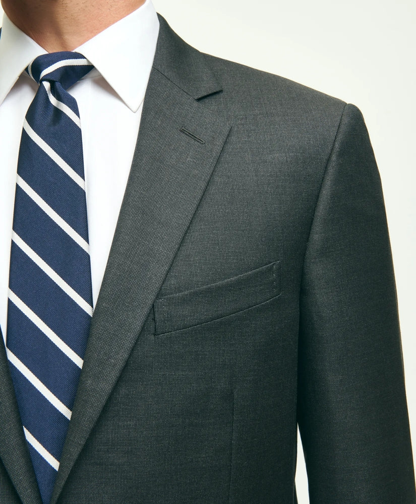 Traditional Fit Wool Tic 1818 Suit | Brooks Brothers for sale