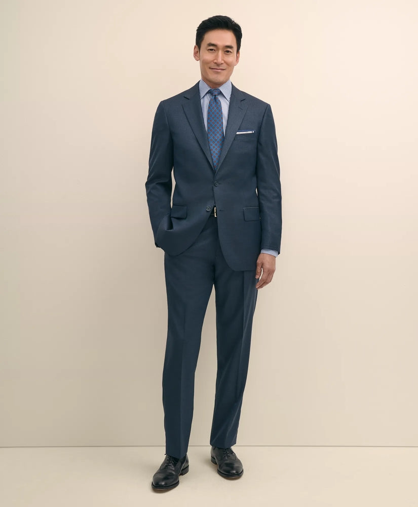 Traditional Fit Wool Tic 1818 Suit | Brooks Brothers for sale