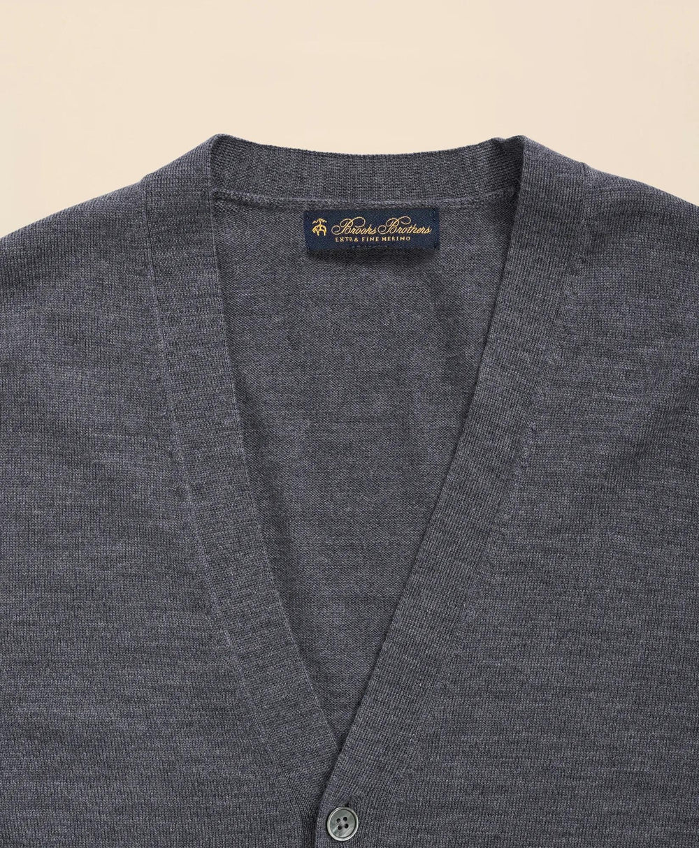 Ultimate Merino Wool Cardigan Sweater | Brooks Brothers online shop