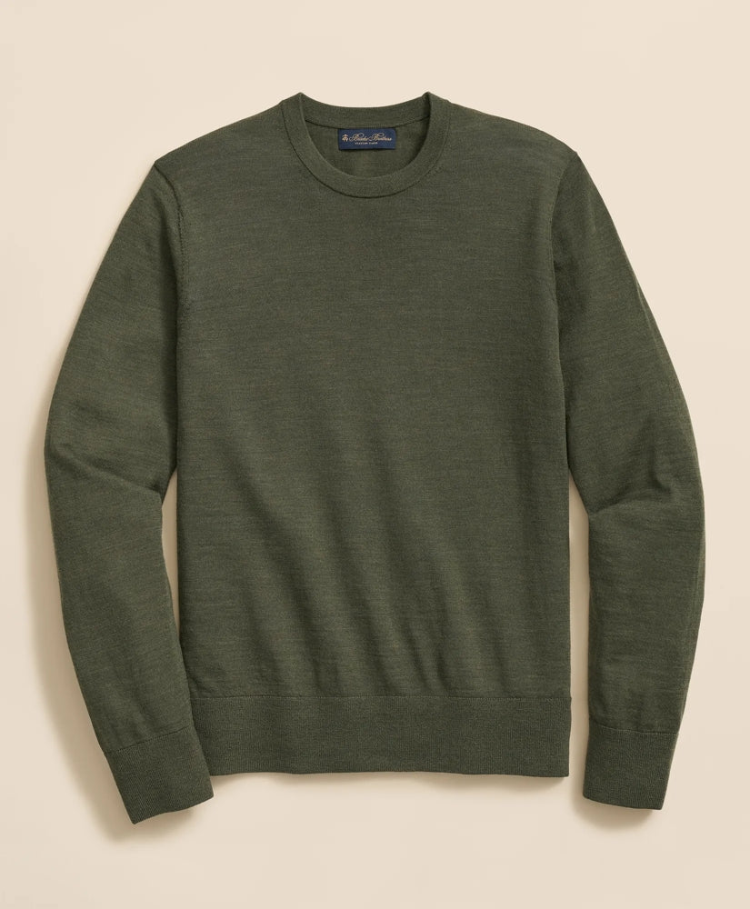 Ultimate Merino Wool Crewneck Sweater | Brooks Brothers on sale