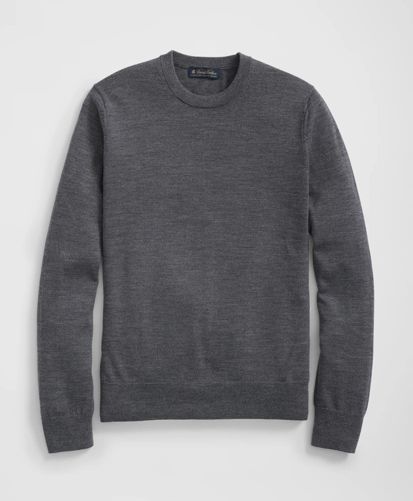 Ultimate Merino Wool Crewneck Sweater | Brooks Brothers on sale