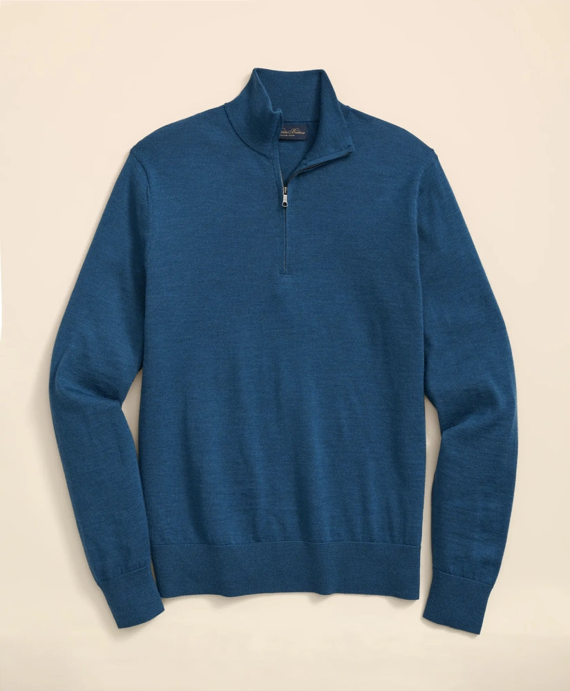 Ultimate Merino Wool Quarter-Zip Sweater | Brooks Brothers sale