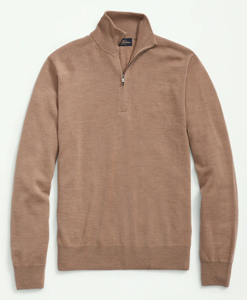 Ultimate Merino Wool Quarter-Zip Sweater | Brooks Brothers sale