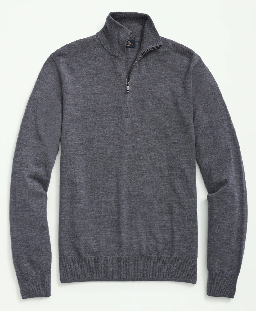 Ultimate Merino Wool Quarter-Zip Sweater | Brooks Brothers sale