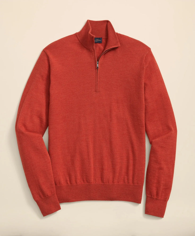 Ultimate Merino Wool Quarter-Zip Sweater | Brooks Brothers sale