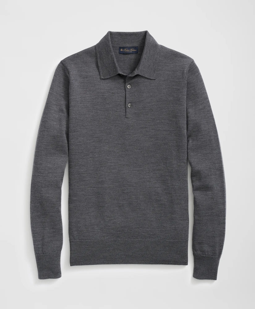 Ultimate Merino Wool Polo Sweater | Brooks Brothers online