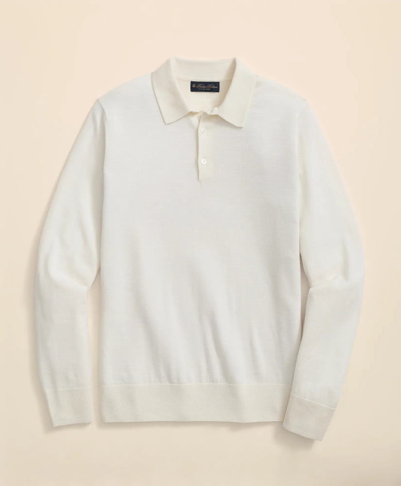 Ultimate Merino Wool Polo Sweater | Brooks Brothers online