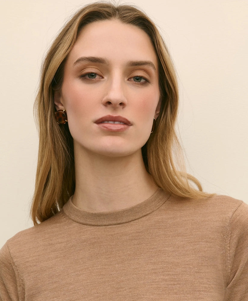 Ultimate Merino Wool Short-Sleeve Sweater Shell | Brooks Brothers sale