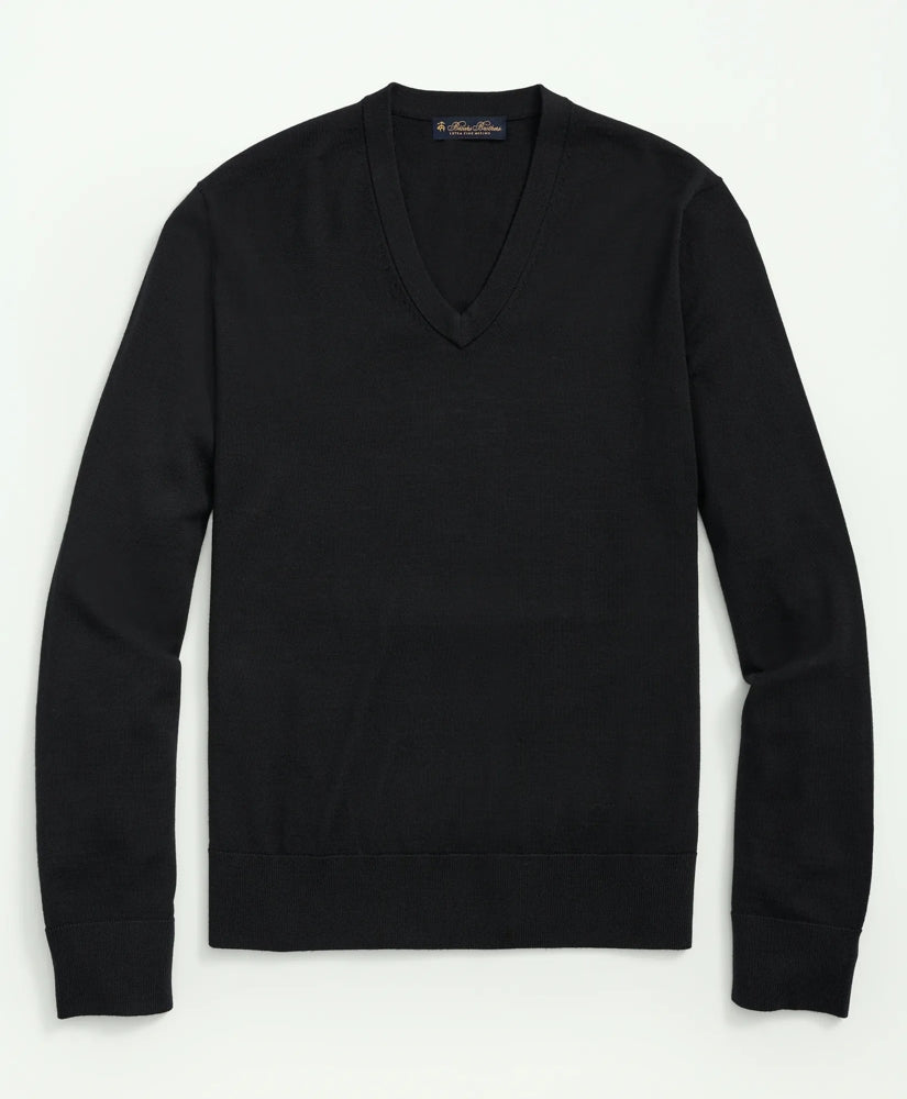 Ultimate Merino Wool V-Neck Sweater | Brooks Brothers discount