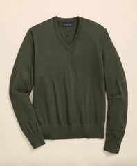 Ultimate Merino Wool V-Neck Sweater | Brooks Brothers discount