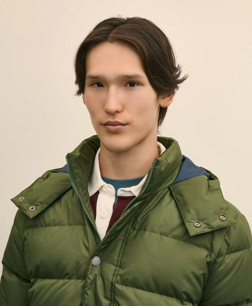 Water-Resistant Down Puffer Jacket | Brooks Brothers cheap