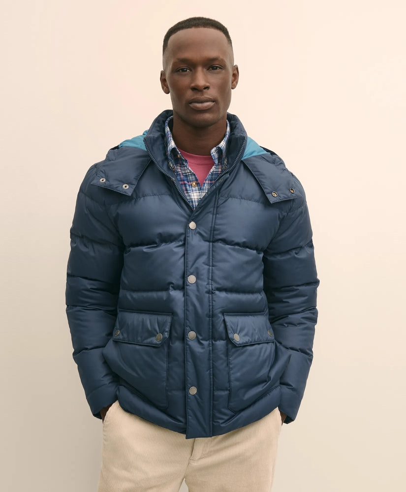Water-Resistant Down Puffer Jacket | Brooks Brothers cheap
