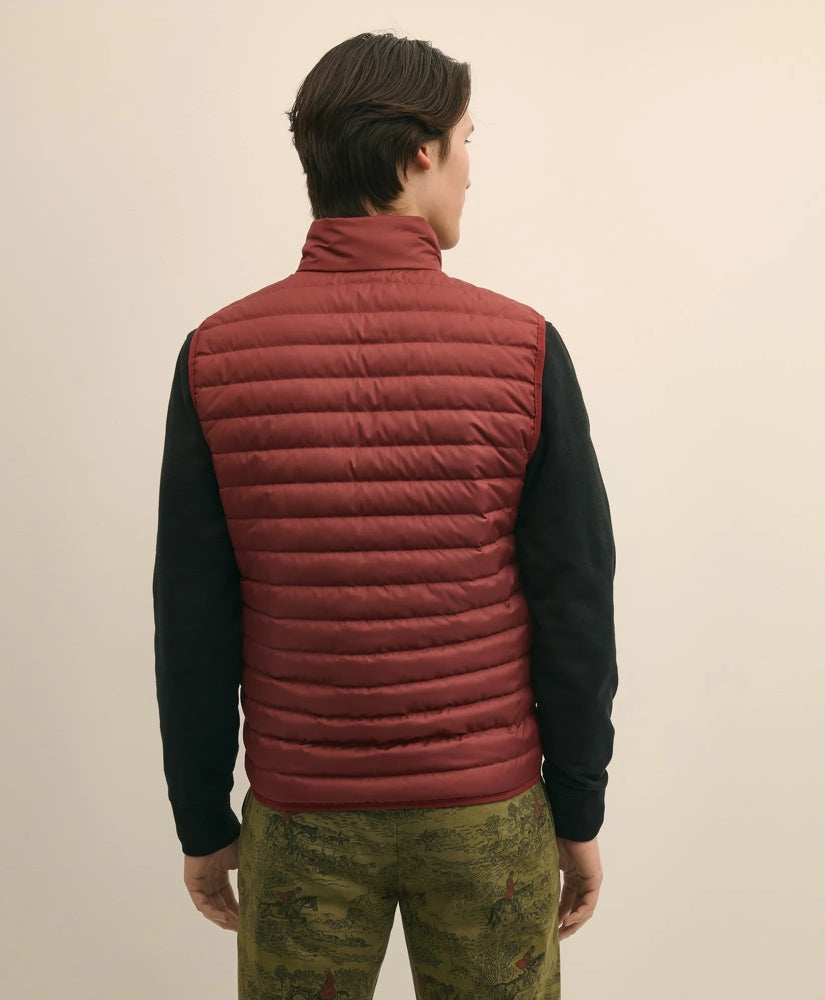 Water-Resistant Down Puffer Vest | Brooks Brothers online shop