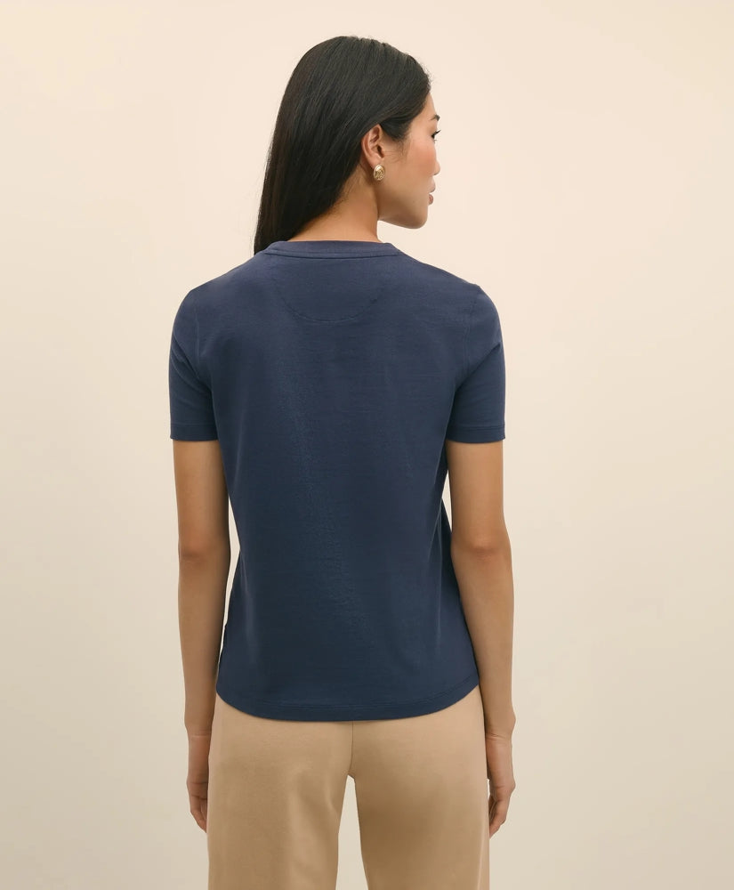 Women's Lunar New Year 100% Cotton Graphic T-Shirt | Brooks Brothers cheap
