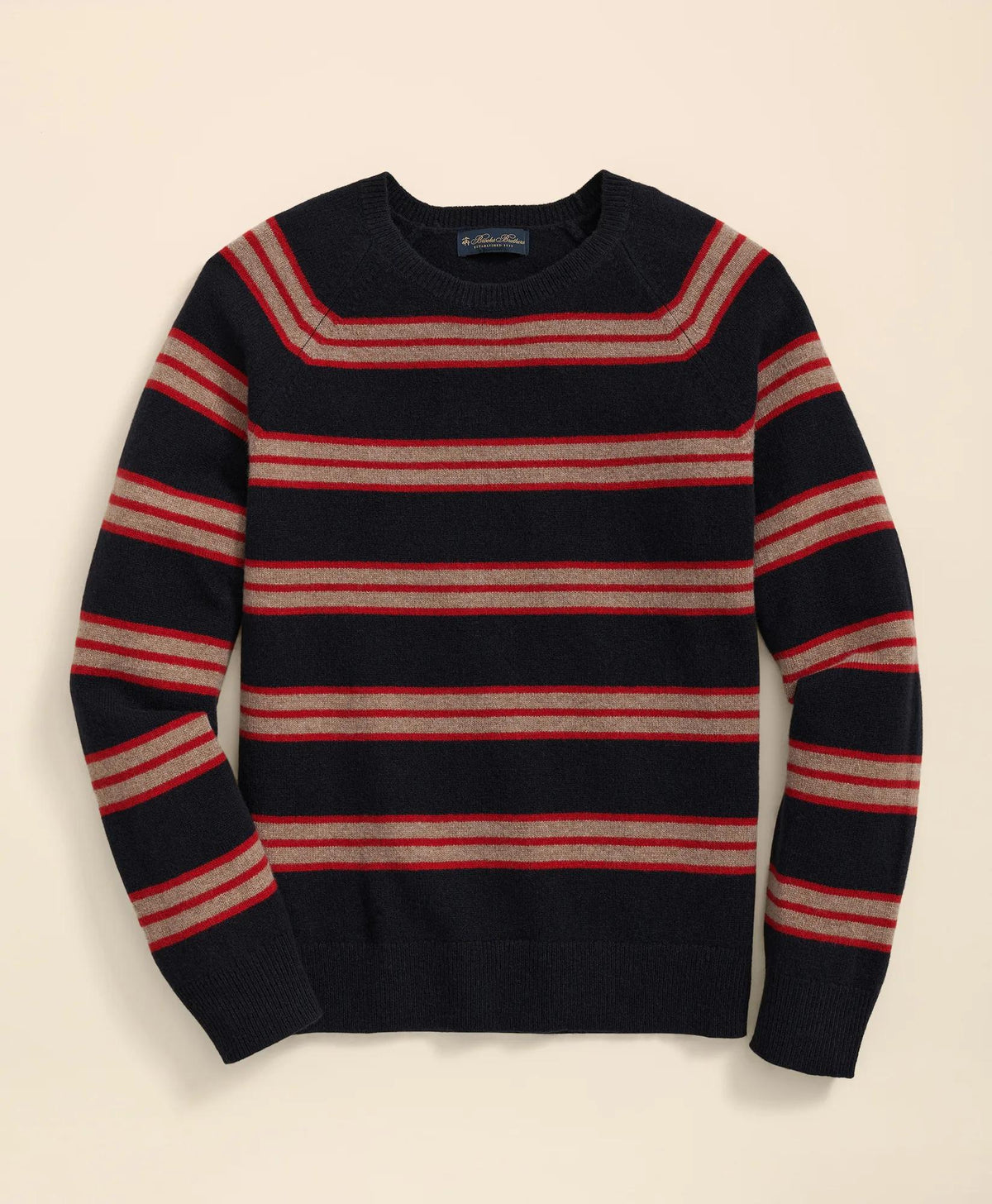 Wool Archive Stripe Sweater | Brooks Brothers online shop