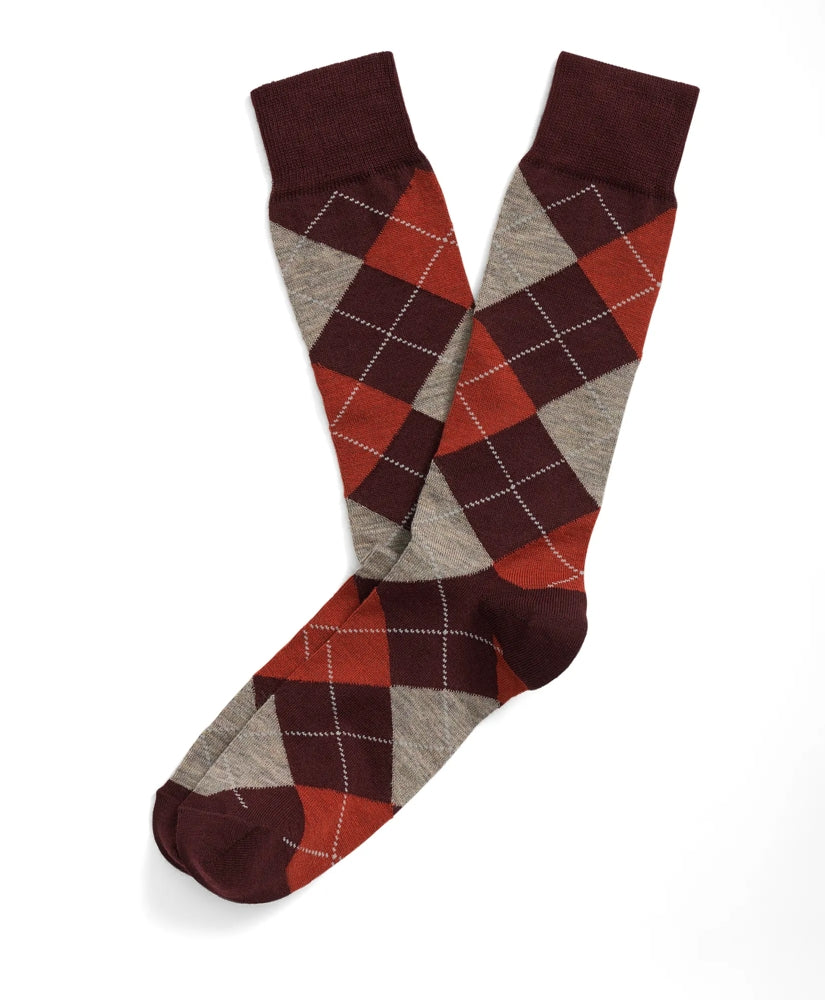 Wool Blend Argyle Socks | Brooks Brothers cheap