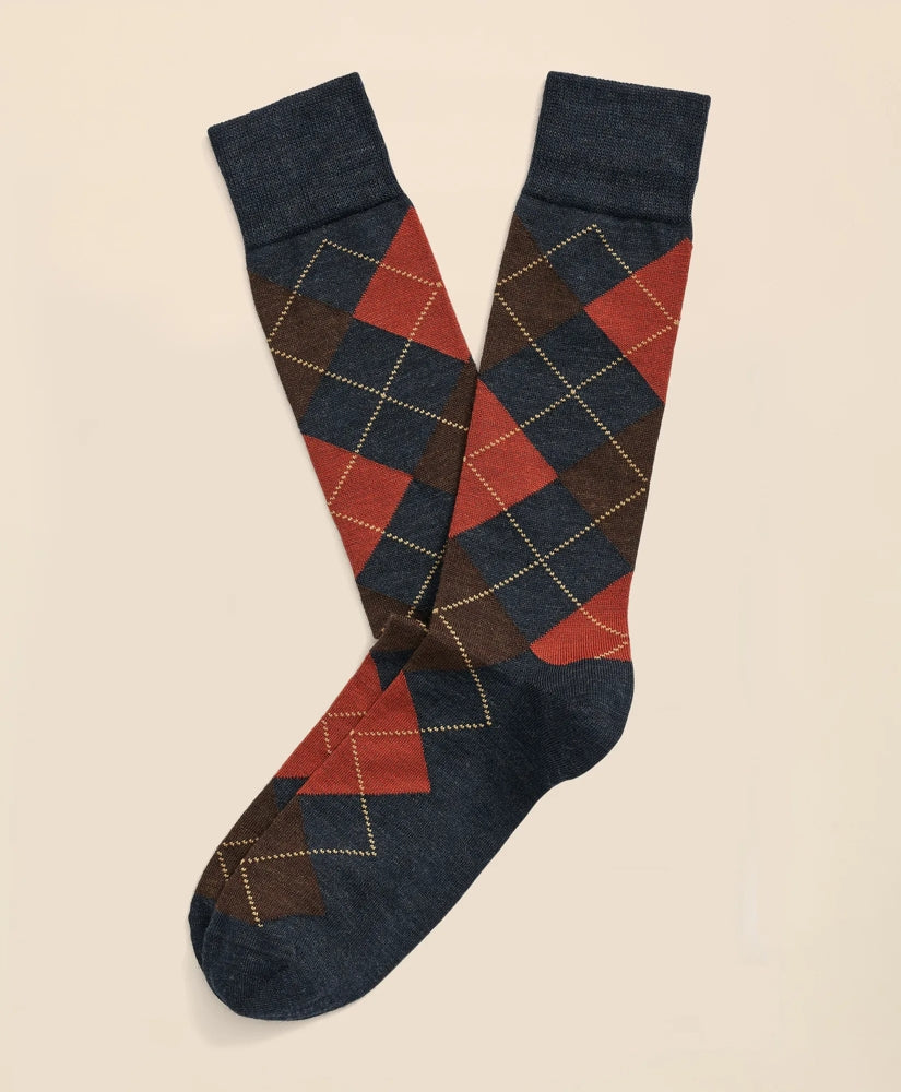 Wool Blend Argyle Socks | Brooks Brothers cheap