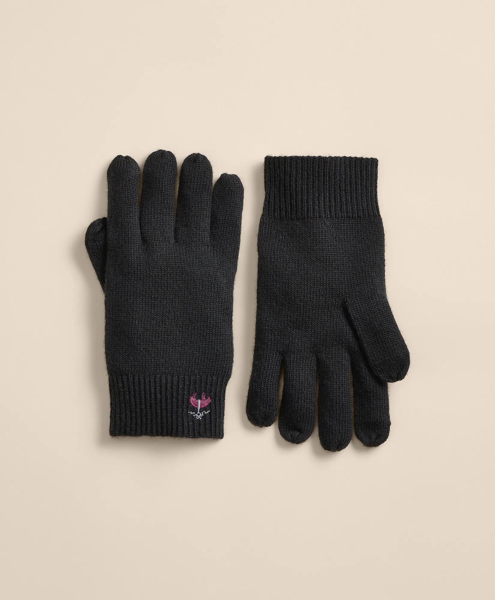 Wool-Cashmere Blend Touchscreen Gloves | Brooks Brothers online shop