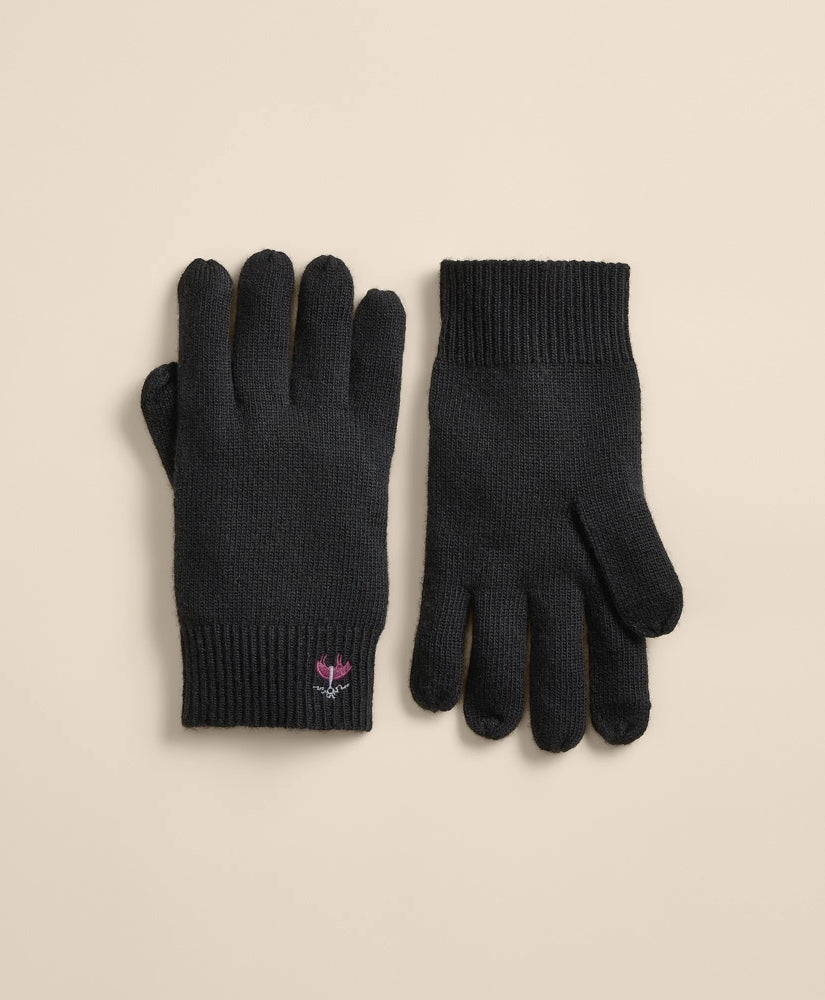 Wool-Cashmere Blend Touchscreen Gloves | Brooks Brothers online shop