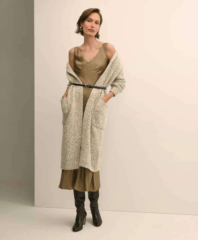 Wool-Cashmere Long Cardigan | Brooks Brothers for sale