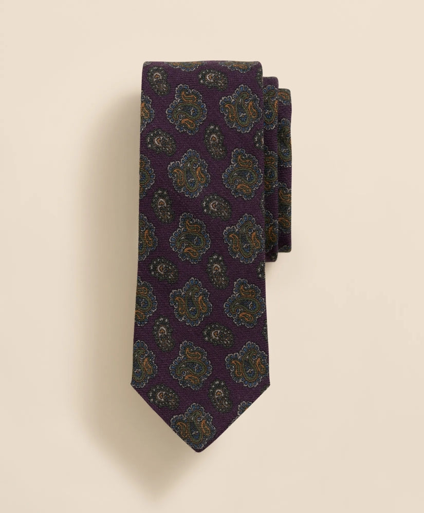 Wool Medium Paisley Tie | Brooks Brothers for sale