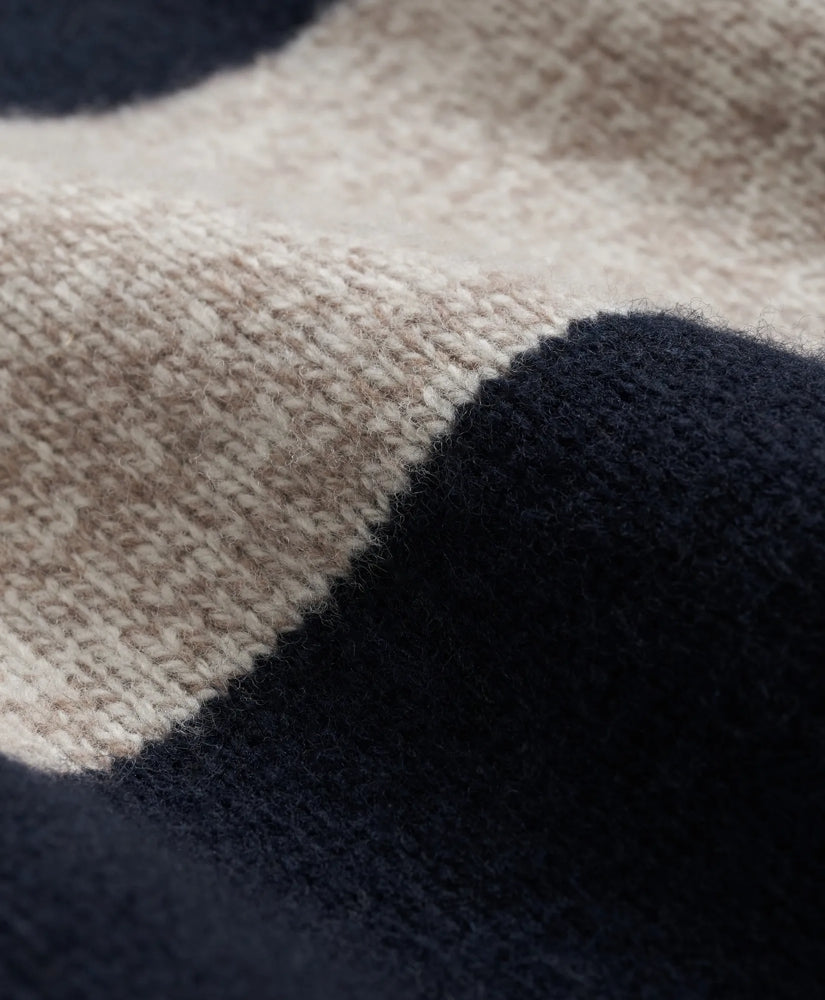 Wool Ragg Stripe Sweater | Brooks Brothers on sale